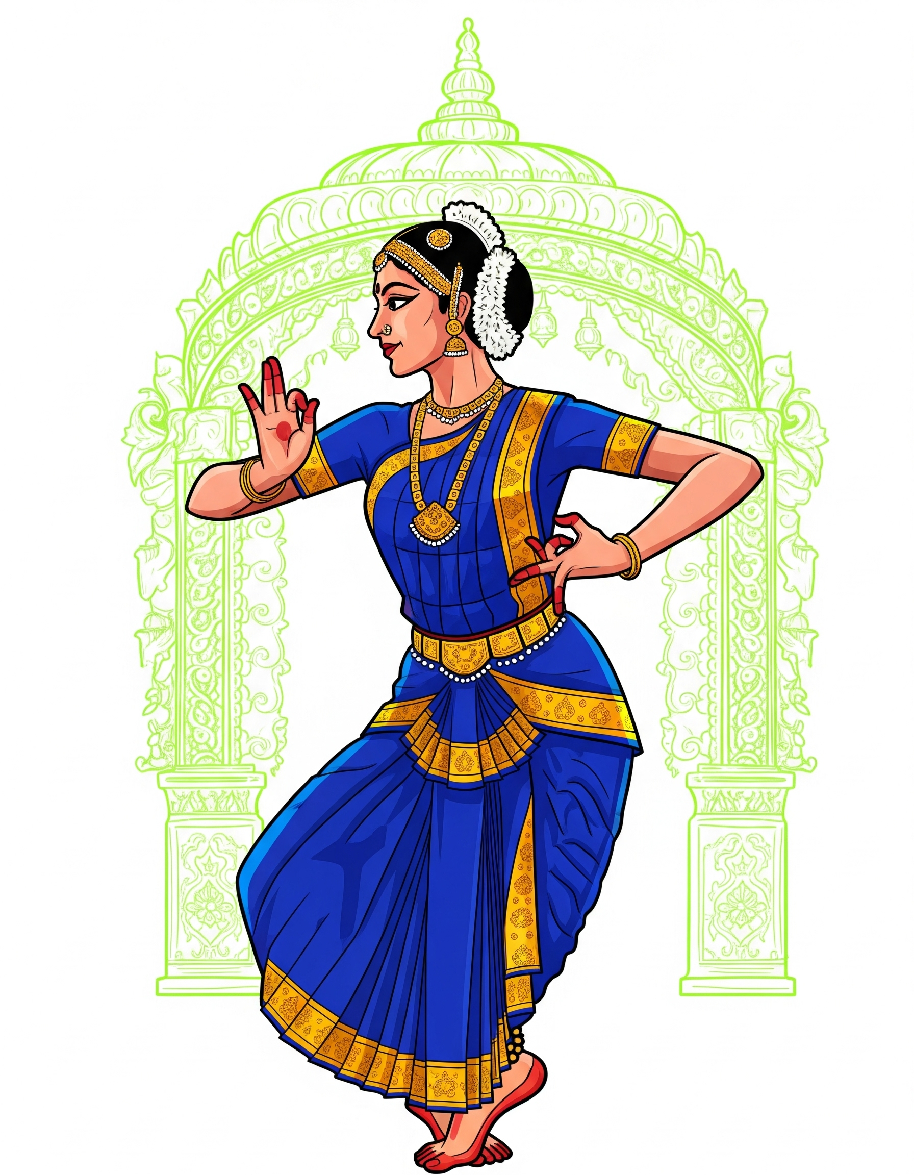 Music learning illustration